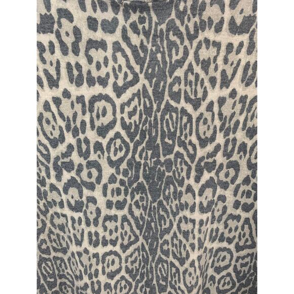 Ces Femme Leopard Print Cardigan - Women's XL - Long - Picture 4 of 5